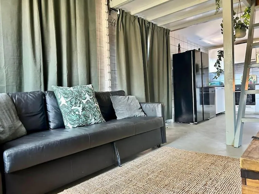 Apartment Jungle Style Lodge With Jacuzzi ,Sauna And Garden Near Amsterdam Vijfhuizen
